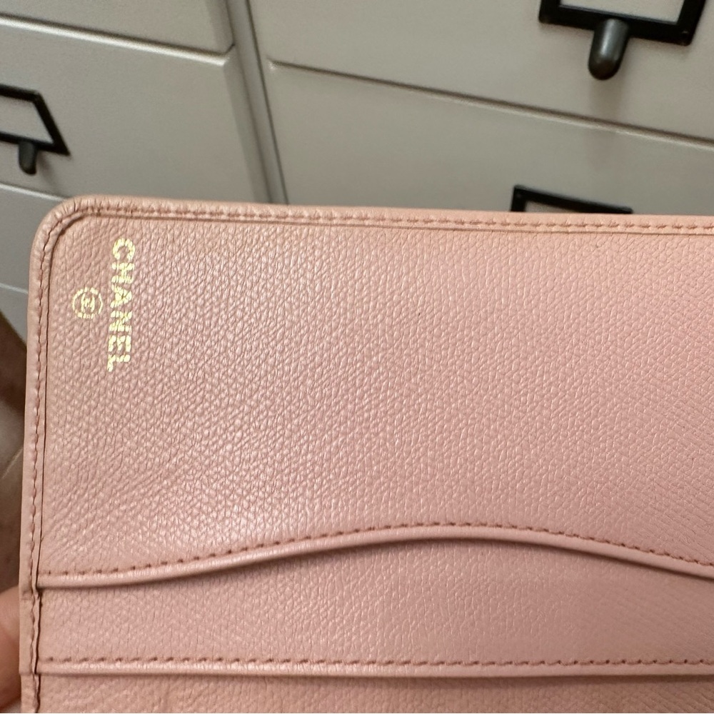 Chanel blush pink Agenda Planner Cover rings - Picture 8 of 10